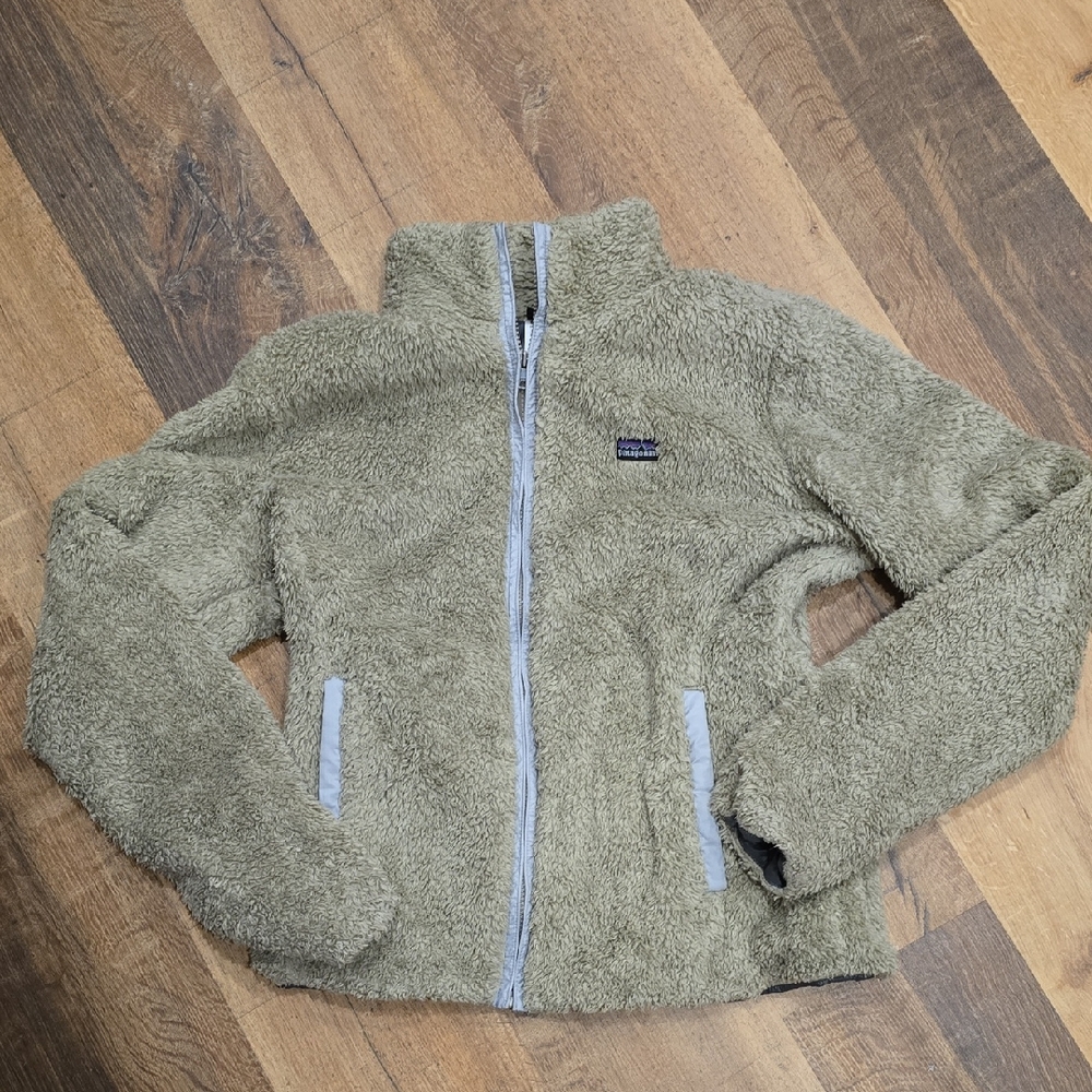 Patagonia Tan Fleece Jacket